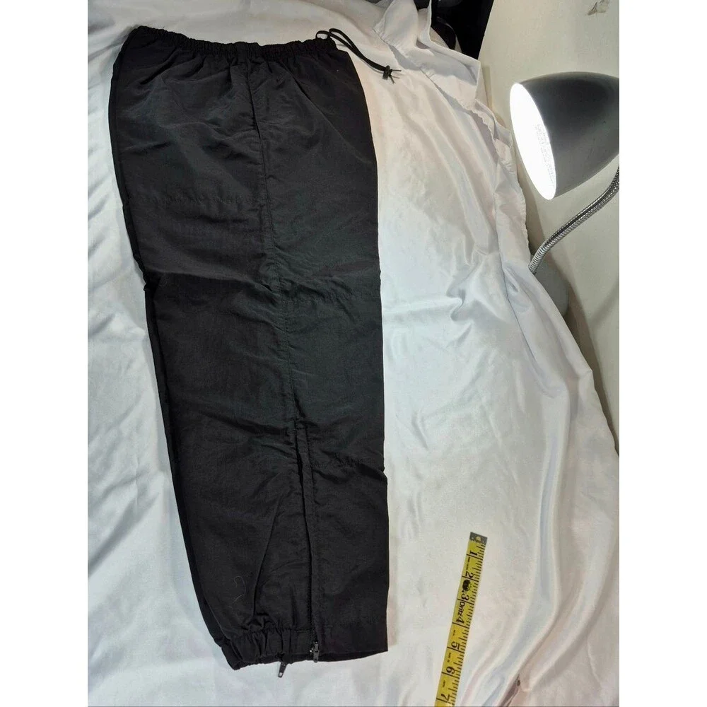 US Army Black APFU Physical Fitness Training Pants Mens Large Regular Military